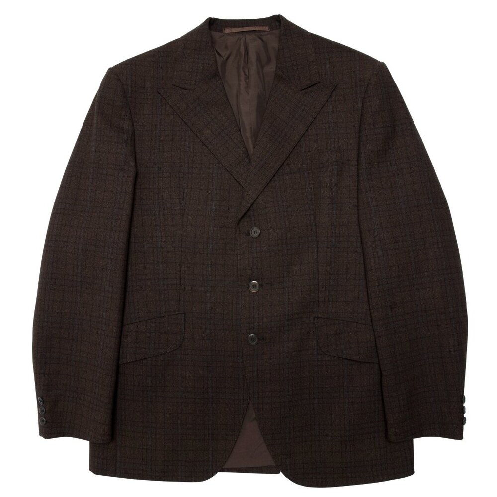 K.P. Ruuskanen (Finland) 70s, Barker, Woolmark, Windowpane Check